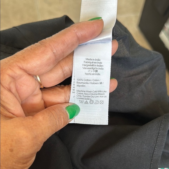 J. Crew Black Sleeveless Ruffled Blouse - Picture 10 of 12